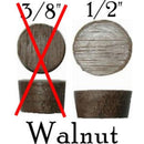 Wood Plugs, Side Grain