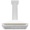 ZLINE 36" Autograph Stainless Wall Range Hood KB4STZ-WM36-G
