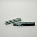 Swivel Spindles for Privacy Door Latches Zinc Plated Steel, 2 Sizes Available