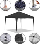 Ainfox 10 x 10 ft Pop-Up Canopy Tent Solar Power Led Light Portable Tailgating Party Tents