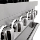 ZLINE 48" Bundled Stainless DualRange RangeHood Dishwasher 3KP-RASRH48-DW