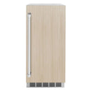 ZLINE 15" Touchstone Gourmet Ice Maker Drain Pump Panel Ready Door IGMDP-15