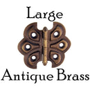 Historical Embossed Butterfly Hinge: Vintage Elegance for Your Cabinets