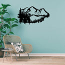 Maroon Bells Peak Metal Wall Art – Colorado Aspen Scenic Mountain Wall Decor