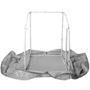 Portable Personal Therapeutic Spa Home Steam Sauna Weight Loss Slimming Detox (Gray Outline)