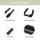 Ainfox 2 in 1 Portable Hammock Bed Camping Chair with Stand Included