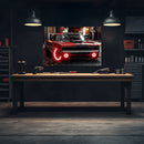 Car light up sign, Car wall art lighted, Car led sign - UvCar19