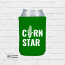 Corn Star Printed Can Koozie | Blooms Designs