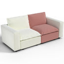 Ainfox Rainbow Module Sofa LoveSeat Colorful Sofa for Living Room