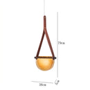 DecorBites™ Handmade Glass Pendant Lamp for Room, Bedside, Model Room, Restaurant