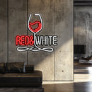 Wine Metal Neon Wall Art- LN0042