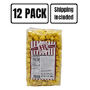Banana Popcorn | Pack of 12 | 7 oz | Shipping Included | HR Poppin' Snacks