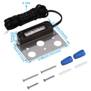 ELA02 8-Pack 4 Inch 2W 2700K/5000K LED Retaining Wall Lights, Hardscape 12V Low Voltage Landscape Lights