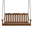 Keystone Amish Co. 5 Foot York Red Cedar Porch Swing, Mushroom Stain