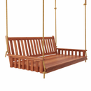 Keystone Amish Co. 6 Foot Franklin Red Cedar Swing Bed, Cedar Stain