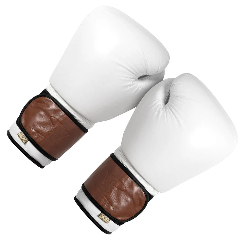 THE POP - BLANC PUNCH - Buffalo Leather Pro Style Boxing Glove