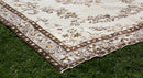 Vintage Carved Handmade Unique Rug  5'11'' X 9'10''