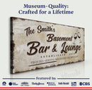 Basement Bar And Lounge Sign II