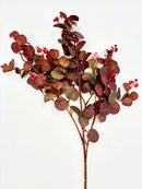 Artificial Purple Autumn Eucalyptus Stems