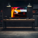 AMG Car light up sign, Car neon light sign, Car wall art lighted - UvCar06