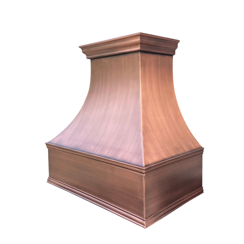 Akicon Custom Handcrafted Copper Range Hood - AKH701T-C