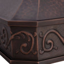 Akicon Custom Copper Range Hood Handmade with Custom Size and Finish