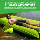 Pool Float Bean Bag Lounger - Extra Large No Air Inflation needed, Made in USA