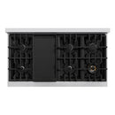 ZLINE 48" Dual Fuel Range, Gas Cooktop, Electric Convection Oven Stainless Steel, CDR48