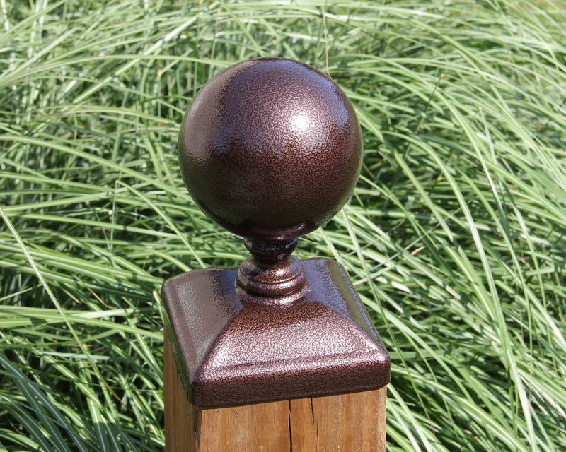 6x6 Post Cap, Large 5" Cannonball (5.5 x 5.5 Post Size)
