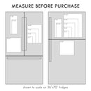Clear Acrylic Magnetic Kitchen Conversion Chart