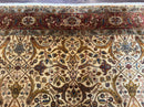 Indo Persian Rug 8x10, Teawash Bidjar Carpet, Allover Pattern