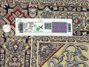 Turkish Silk Runner Rug 2.6 x 10, Dome Design, Hereke Runner, Bamboo Silk, New