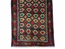3x5 Vintage Handmade Wool Rug Tribal Turkoman Balouch Prayer Rug Organic Dyes