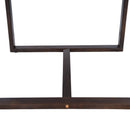 Elegant Patio Dining Set with Removable Cushions in Dark Brown Acacia Wood for Outdoor Spaces