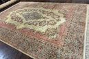 Karastan Rug 8.8 x 12, Pastel Ivory Kirman Rug
