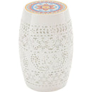 RUBY 12" SIDE TABLE - WHITE