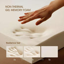 Queen TwelveInch Cooling Gel Memory Foam Pressure Relief Mattress