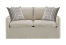 Upendo - Pattern Fabric 3 Pieces Living Room Set - Beige Yakety Yak Sand