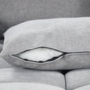 110.2' Oversized U-shaped Sofa Versatile Sectional Sofa Pull-out Sofa Bed with Double Storage Chaise Lounges and Two USB Ports for Living Room,Gray