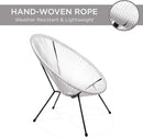 Acapulco White All-Weather Outdoor 3-Piece Patio Set