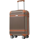 Hardshell Luggage Sets 3 Piece Carry-on Suitcase Double Spinner Wheels with TSA Lock for Men Women, Coppery (20in)