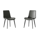 Round Modern Dinning Table 31.5 inches Bistro Table Tulip Table with Faux Marble top,Easy Assemble,Sturdy Metal Frame Diameter With 2 Dining Chairs