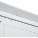 Queen Size Murphy Bed Wall Bed with Sofa,White