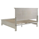 Franco 5-piece Eastern King Bedroom Set Distressed White
