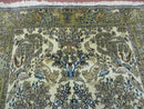 4' X 6 Handmade India Oriental Fine Pictorial Tree Of Life Wool Silk Rug Wow