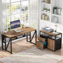 Lockable Lateral File Cabinet With Drawers For Letter Size