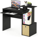 Econ Multipurpose Home Office Writing Desk Black Brown