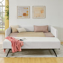 Upholstered Daybed With Pop Up Trundle