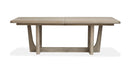 Braelyn - Extendable Trestle Dining Table - Dorian Gray
