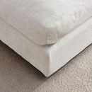 Modern Luxury Sofa Couch for Living Room Quality Chenille  Upholstery Sleeper Sofa Bed Daybed Beige Chenille
